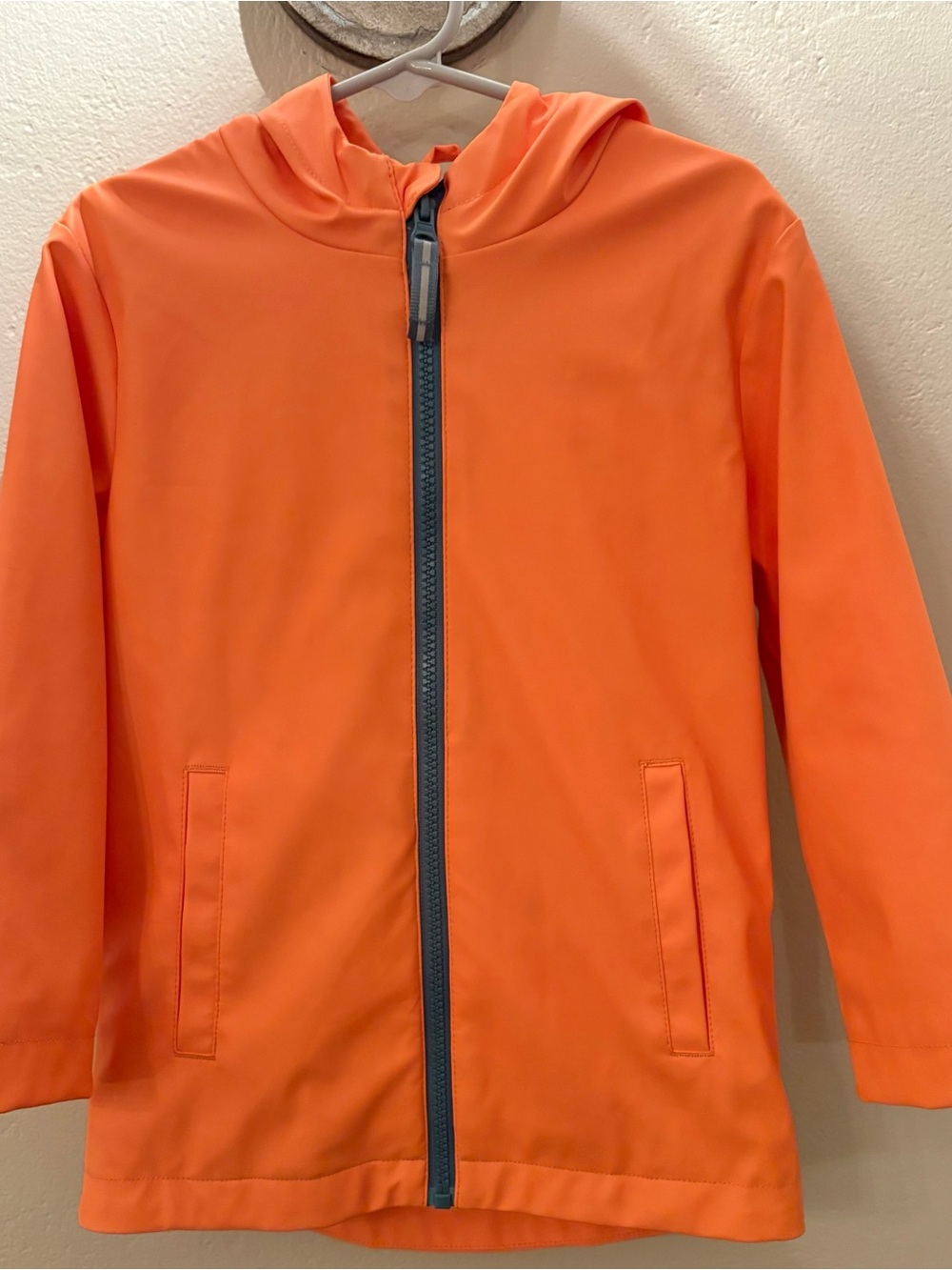 Cat and Jack 4T tiger Orange Rain Jacket